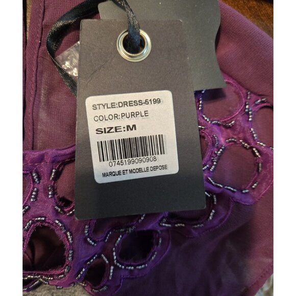 New Sleeveless Smocked Drop Waist Mini Dress - Picture 9 of 9